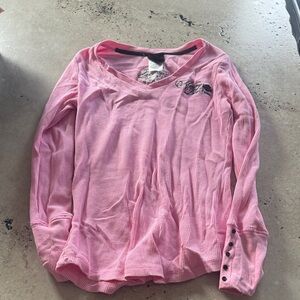 Harley-Davidson Pink Long Sleeve Tee